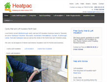 Tablet Screenshot of heatpac.co.uk